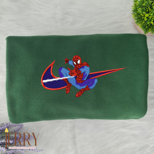 Spiderman Nike Embroidered Sweatshirt - Image 2