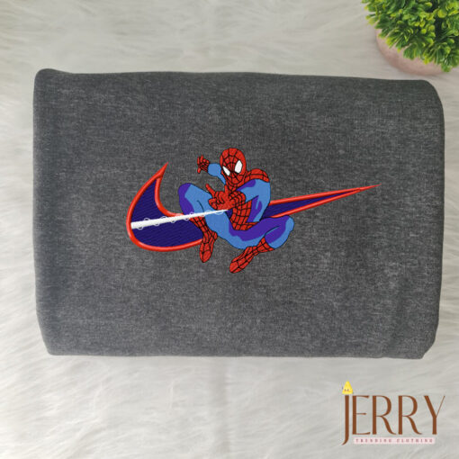 Spiderman Nike Embroidered Sweatshirt - Image 3