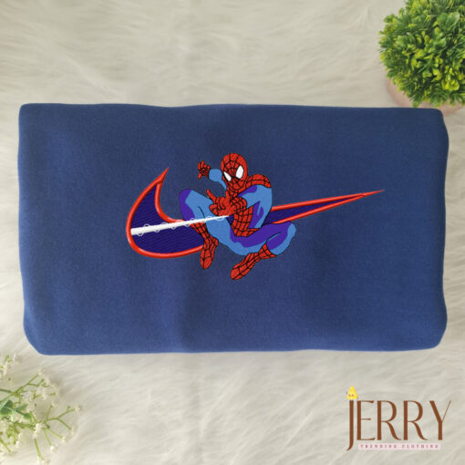 Spiderman Nike Embroidered Sweatshirt - Image 4