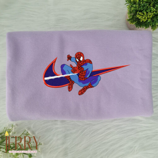 Spiderman Nike Embroidered Sweatshirt - Image 5