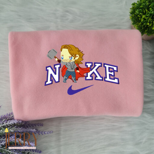 Thor Marvel Nike Embroidered Sweatshirt - Image 2