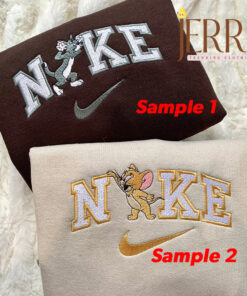 Tom And Jerry Nike Embroidered Sweatshirt