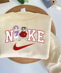 Rescuers Couple Disney Nike Embroidered Sweatshirt