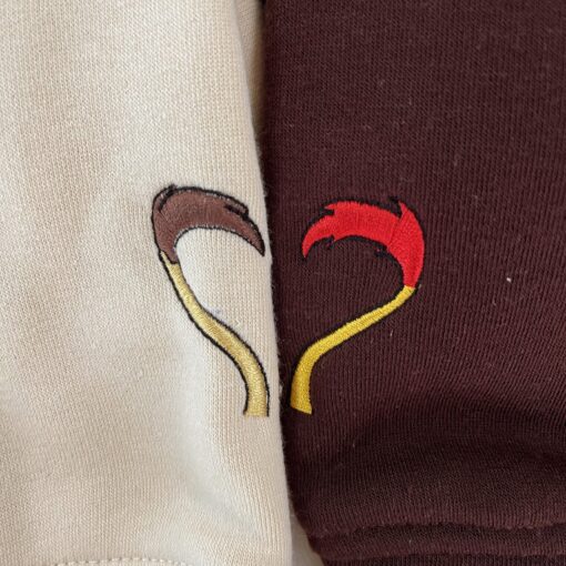 Simba And Nala Disney Nike Embroidered Sweatshirts - Image 4