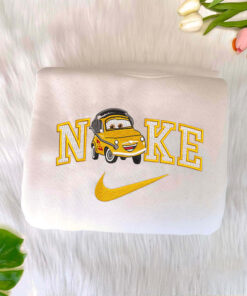 Luigi World Of Cars Disney Nike Embroidered Sweatshirt