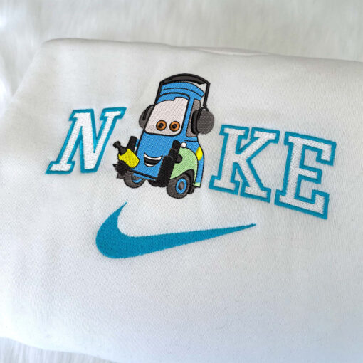 Guido World Of Cars Disney Nike Embroidered Sweatshirt - Image 2