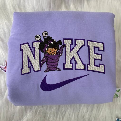 Mike Wazowski Monsters Disney Nike Embroidered Sweatshirts - Image 3