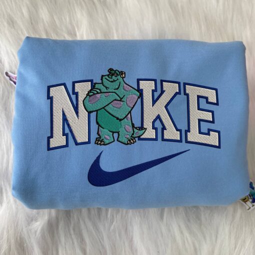 James Sullivan And Boo Monsters Disney Nike Embroidered Sweatshirts - Image 3