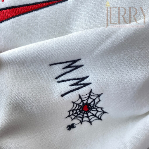 Cheap Miles Morales Spider man Nike Embroidered Matching Sweatshirt, Christmas Present For Couples - Image 4