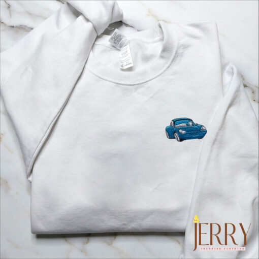 Cars Embroidered Sweatshirts, Cartoon Disney Embroidered Sweater - Image 4