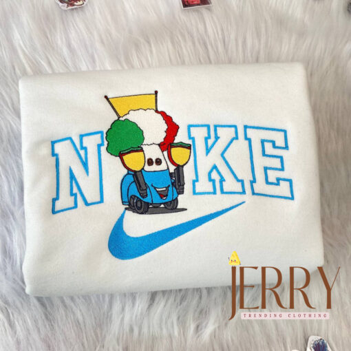 Mater And Guido Cars Disney Nike Embroidered Sweatshirts - Image 3
