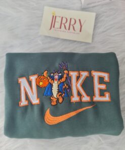 Funny Tigger Disney Disney Nike Embroidered Sweatshirt, Halloween Gift For Couple