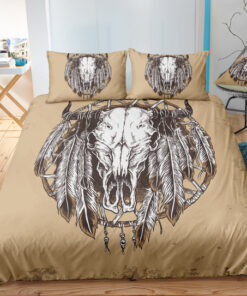 Cow Skull And Feather Bedding Set bed sheets mothers day cards bunk bed designs feliz dia de las madres