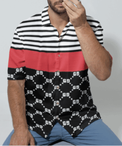 Luxury Brand Short Sleeve Button Shirt - DN17805 men's wedding guest outfit black jorts outfit men Hot Trend