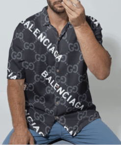 Luxury Brand Short Sleeve Button Shirt - DN17829 men's wedding guest outfit Hot Trend michael bakari jordan