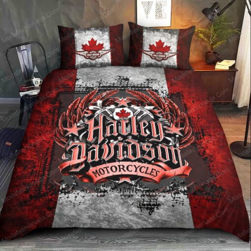 feliz dia de las madres cozy bed bed sheets Buy Canadian Flag Harley Davidson Motorcycles Bedding Sets Bed Sets, Bedroom Sets, Comforter Sets, Duvet Cover, Bedspread - Image 2
