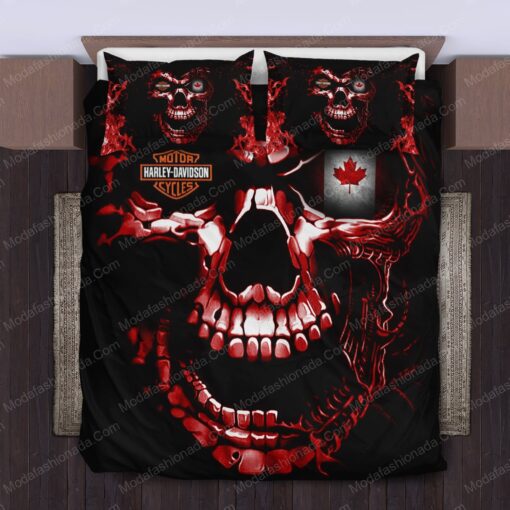 bunk bed designs mother's day Buy Canadian Flag Skull Harley Davidson Bedding Sets Bed Sets, Bedroom Sets, Comforter Sets, Duvet Cover, Bedspread