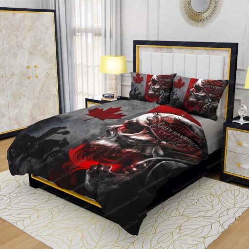 feliz dia de las madres bunk bed designs Buy Harley-Davidson Canadian Flag Bedding Sets Bed Sets, Bedroom Sets, Comforter Sets, Duvet Cover, Bedspread - Image 3