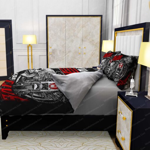 Buy Harley-Davidson Live To Ride, Ride To Live Bedding Sets Bed Sets, Bedroom Sets, Comforter Sets, Duvet Cover, Bedspread mother's day bed aesthetic - Image 6