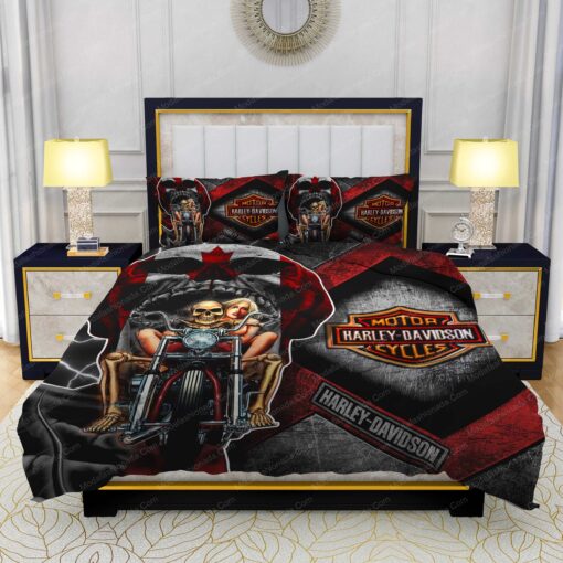 mother's day bed sheets Buy Harley-Davidson Skull Canada Flag Bedding Sets Bed Sets, Bedroom Sets, Comforter Sets, Duvet Cover, Bedspread
