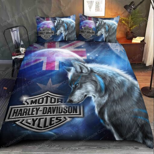 bed sheets mothers day cards bunk bed designs Buy Harley Davidson Wolf Bedding Sets Bed Sets, Bedroom Sets, Comforter Sets, Duvet Cover, Bedspread - Image 2