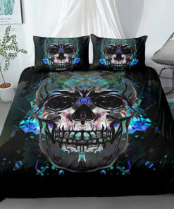 mother's day cozy bed bed sheets Skull With Styles Bedding Set