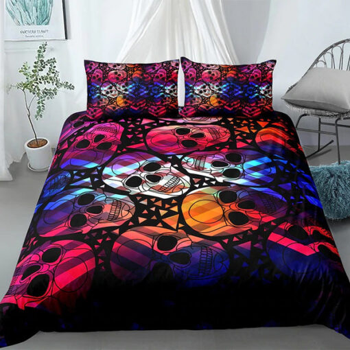 mothers day cards feliz dia de las madres bunk bed designs Colored Skulls Bedding Set