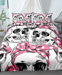 mother's day bunk bed designs mothers day cards Headbanded Skull Patterns Bedding Set