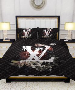 Lily Peony Louis Vuitton Bedding Sets bed sheets feliz dia de las madres mothers day cards