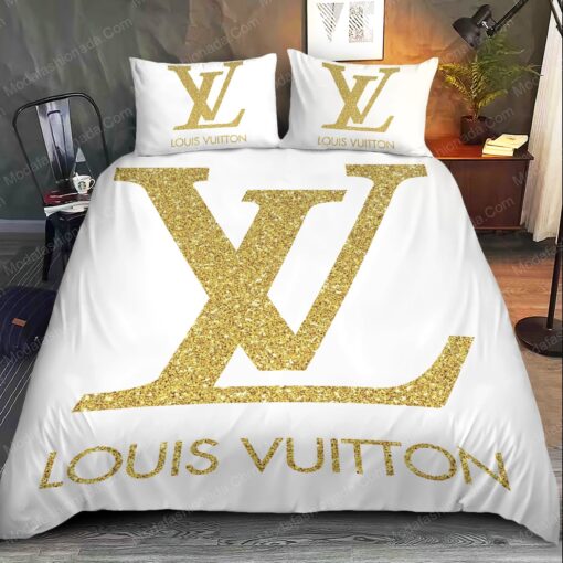 Louis Vuitton Brands 12 Bedding Set cozy bedroom aesthetic feliz dia de las madres bunk bed designs - Image 3