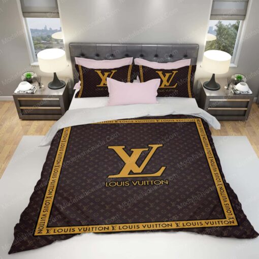 cozy bedroom aesthetic feliz dia de las madres cozy bed Louis Vuitton Brands Bedding Sets 01 - Image 2