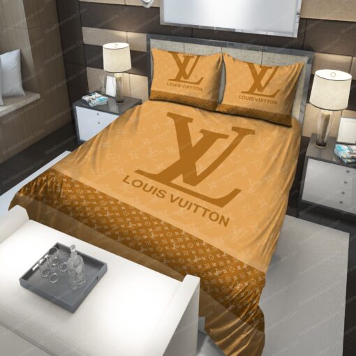 cozy bed feliz dia de las madres Louis Vuitton Luxury Bedding Sets - Image 2