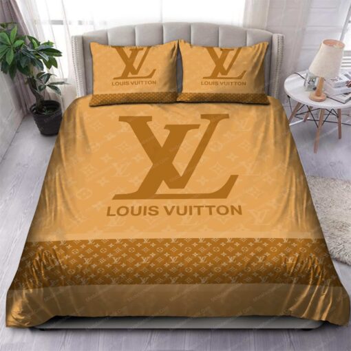 cozy bed feliz dia de las madres Louis Vuitton Luxury Bedding Sets - Image 4
