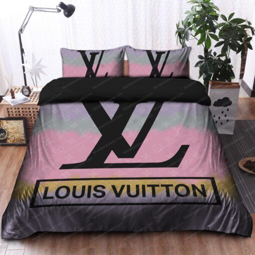 cozy bedroom aesthetic bunk bed designs mother's day Louis Vuitton Luxury Brands 27 Bedding Set - Image 4