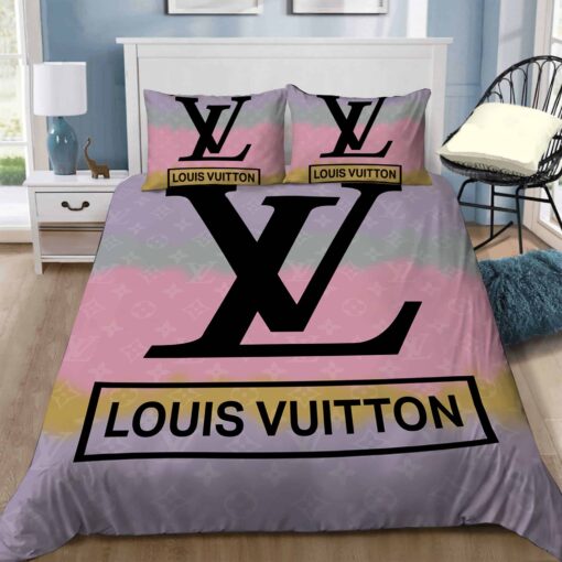 cozy bedroom aesthetic bunk bed designs mother's day Louis Vuitton Luxury Brands 27 Bedding Set