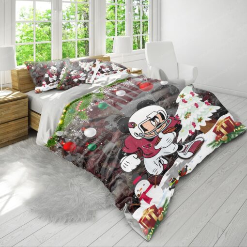 mothers day cards mother's day cozy bed NFL Arizona Cardinals Mickey Mouse Bedding Sets - Image 4