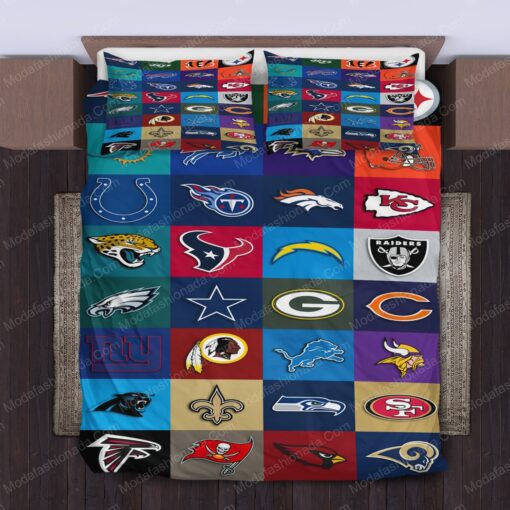 bed aesthetic mother's day mothers day cards NFL Logo Bedding Sets