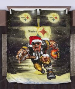 NFL Pittsburgh Steelers Logo Christmas Bedding Sets bunk bed designs feliz dia de las madres mother's day