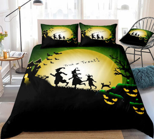 Halloween Black Bedding Set feliz dia de las madres cozy bedroom aesthetic