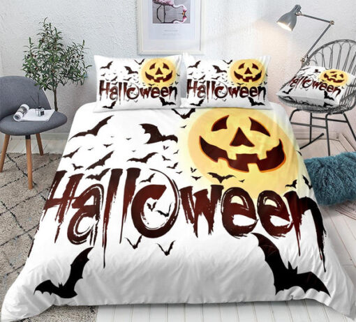 bunk bed designs mother's day feliz dia de las madres Halloween Bats Jack-o-Lantern Bedding Set