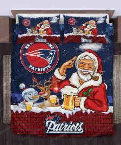 mother's day bunk bed designs Santa Claus NFL New England Patriots Christmas Bedding Sets