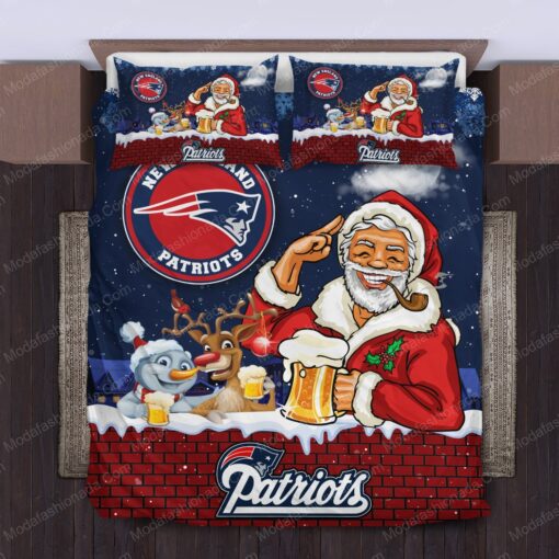 mother's day bunk bed designs Santa Claus NFL New England Patriots Christmas Bedding Sets