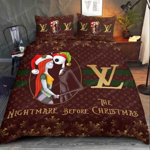 The Nightmare Before Chrismas Louis Vuitton Bedding Sets mother's day bunk bed designs - Image 2