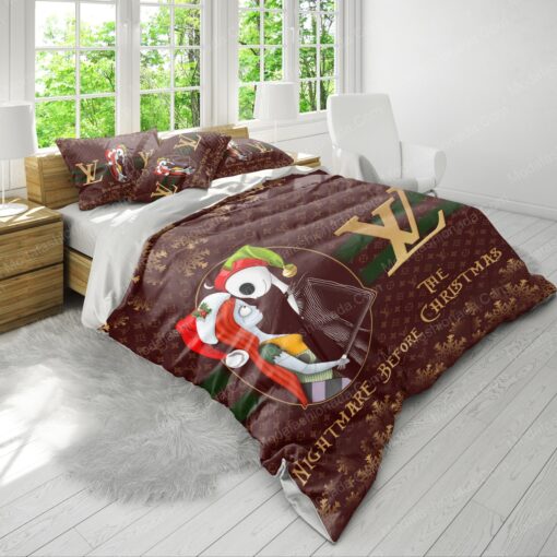 The Nightmare Before Chrismas Louis Vuitton Bedding Sets mother's day bunk bed designs - Image 4