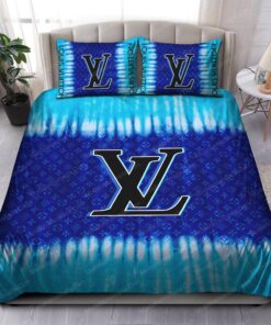 Tie Dye Louis Vuitton Bedding Sets 01 bed aesthetic feliz dia de las madres mother's day