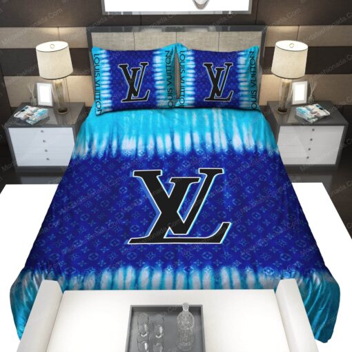 Tie Dye Louis Vuitton Bedding Sets 01 bed aesthetic feliz dia de las madres mother's day - Image 5