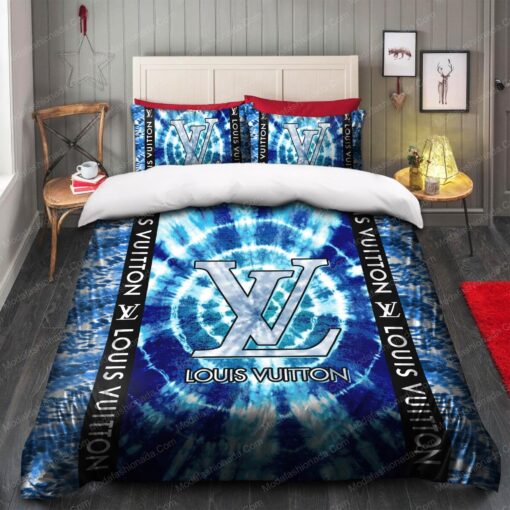 Tie Dye Louis Vuitton Bedding Sets mothers day cards feliz dia de las madres bed aesthetic - Image 2