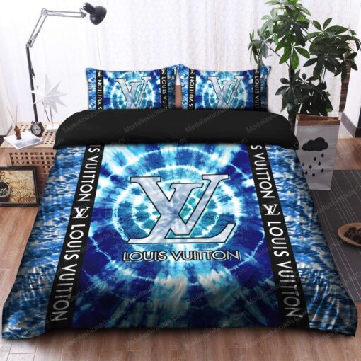 Tie Dye Louis Vuitton Bedding Sets mothers day cards feliz dia de las madres bed aesthetic - Image 3