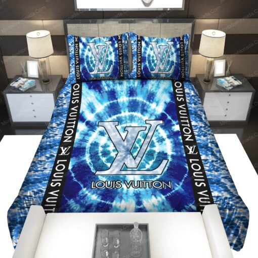 Tie Dye Louis Vuitton Bedding Sets mothers day cards feliz dia de las madres bed aesthetic - Image 5