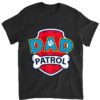 Mens Funny Dad Patrol T-Shirt | Dog Dad